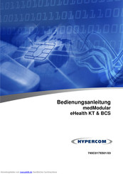 Hypercom 745C017X501/03 Bedienungsanleitung