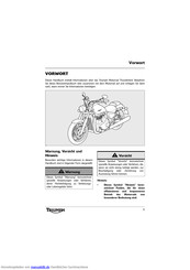 Triumph Thunderbird Handbuch