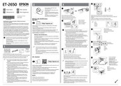 Epson ET-2650 Handbuch