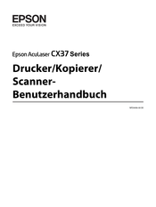 Epson AcuLaser CX37 series Benutzerhandbuch
