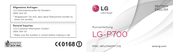 LG LG-P700 Kurzanleitung