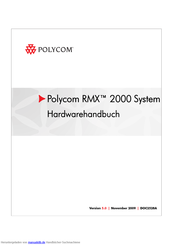 Polycom RMX 2000 Handbuch