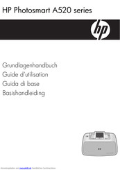 HP Photosmart A520 Series Grundlagenhandbuch