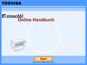 Toshiba e-STUDIO 161 Handbuch
