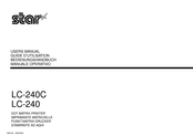Star LC-240 Bedienungshandbuch