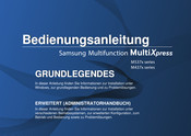 Samsung M537 series MultiXpress Bedienungsanleitung