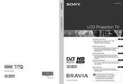 Sony KDF-50E2000 Bedienungsanleitung