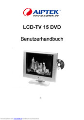 AIPTEK LCD-TV 15 DVD Benutzerhandbuch