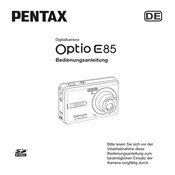 Pentax Optio E85 Bedienungsanleitung