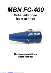 MBN Eventproducts FC-400 Bedienungsanleitung