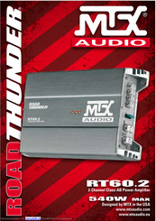 MTX RT60-2 Benutzerhandbuch