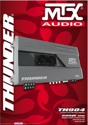 MTX Thunder th904 Benutzerhandbuch
