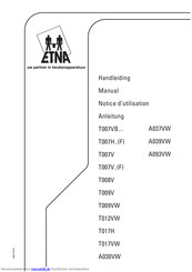 Etna T007V Anleitung