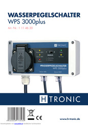 H-Tronic WPS 3000plus Bedienungsanleitung