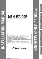 Pioneer MEH-P7100R Installationsanleitung