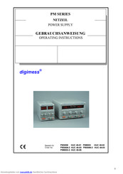 digimess PM6003-3 Gebrauchsanweisung