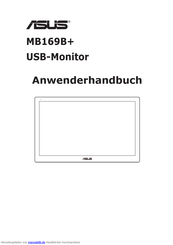 Asus MB169B+ Anwenderhandbuch