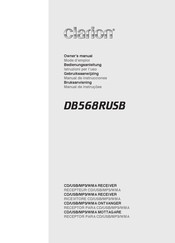 Clarion DB568RUSB Bedienungsanleitung
