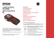 Epson LabelWorks LW-Z900 Bedienungsanleitung