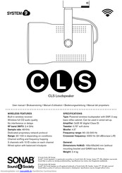 CLS system9 CLS Bedienungsanleitung