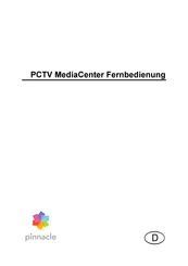 Pinnacle PCTV MediaCenter Handbuch