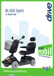 Drive BL450 Spirit Bedienungsanleitung