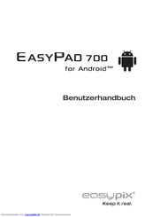 Easypad 700 Benutzerhandbuch