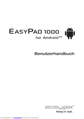 EazyPad 1000 Benutzerhandbuch