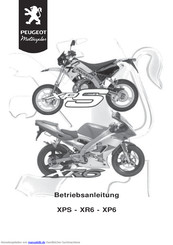 Peugeot Motorcycles XR6 Betriebsanleitung