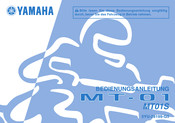 Yamaha MT01S Bedienungsanleitung