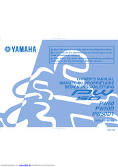 Yamaha PW50D Bedienungsanleitung