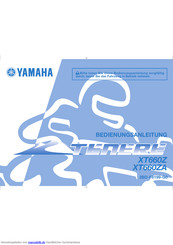 Yamaha Tenere XT660ZA Bedienungsanleitung