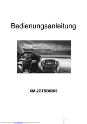 Xomax XM-2DTSB6205 Bedienungsanleitung