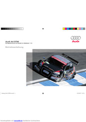 Audi A4 DTM Betriebsanleitung