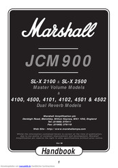 Marshall Amplification SL-X 2100 Handbuch