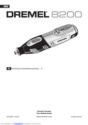 Dremel 8200 Originalbetriebsanleitung
