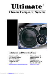 Ultimate Chrome Component Systems Installationshandbuch
