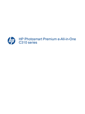 HP C310 Series Bedienungsanleitung