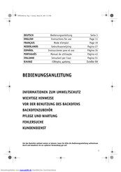 Bauknecht BLZM 6100 Bedienungsanleitung