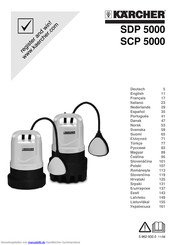 Kärcher SDP 5000 Betriebsanleitung
