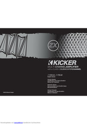 Kicker ZX700.5 Benutzerhandbuch