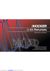 Kicker KX550.3 Benutzerhandbuch