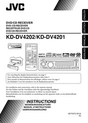 JVC KD-DV4202 Bedienungsanleitung