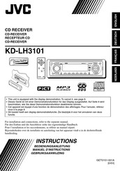 JVC kd-lh3101 Bedienungsanleitung