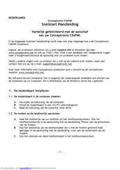 Conceptronic C56PMI Schnellstartanleitung
