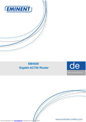 Eminent EM4500 Benutzerhandbuch