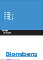Blomberg TKF 7459 A Handbuch