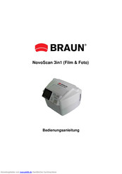 Braun NovoScan 3in1 Bedienungsanleitung