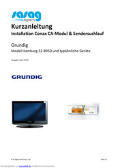 Grundig Hamburg 32-8950 Kurzanleitung