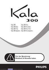 Philips Kala 300 Trio Benutzerhandbuch